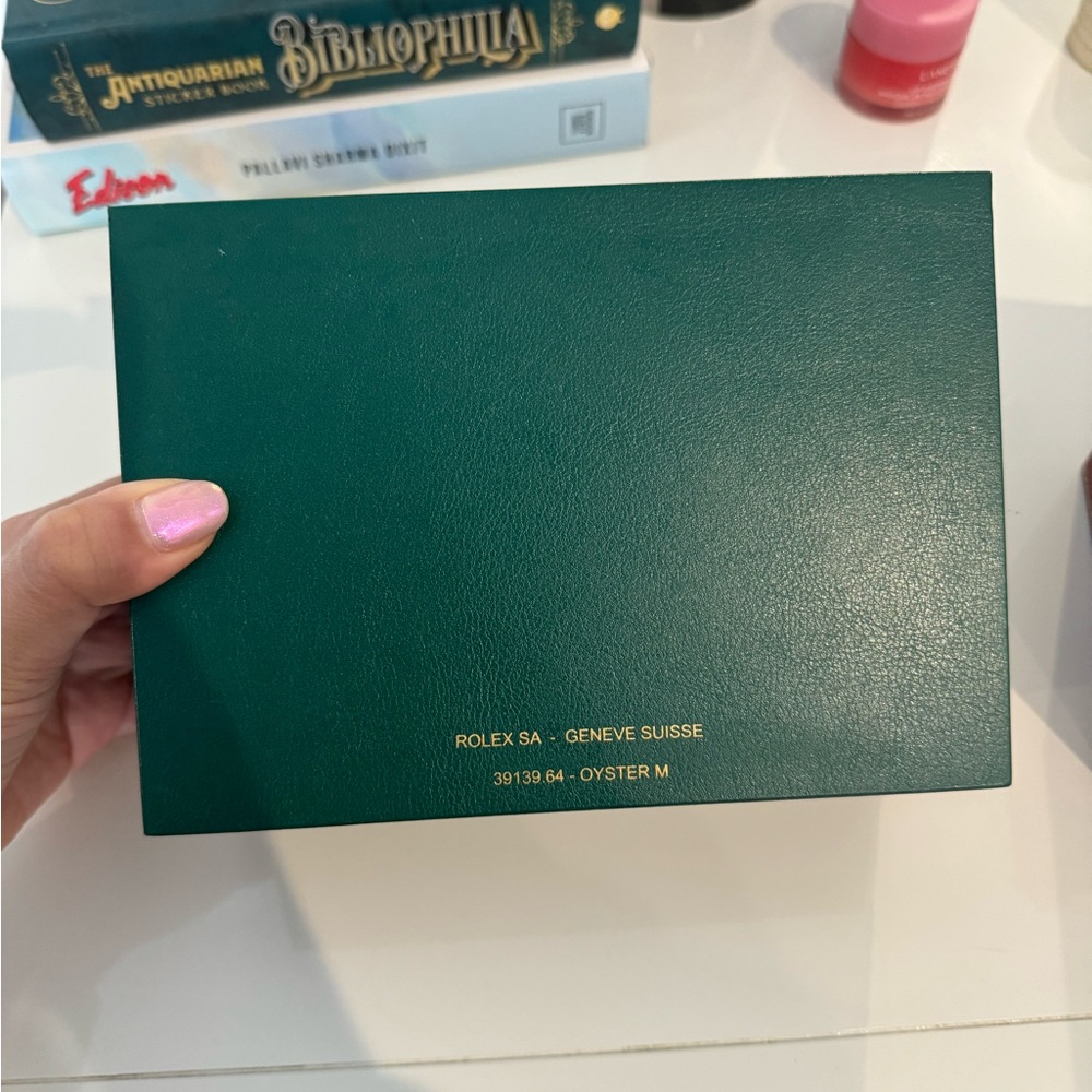 Rolex Green Watch Box and Cartier Red Watch Box